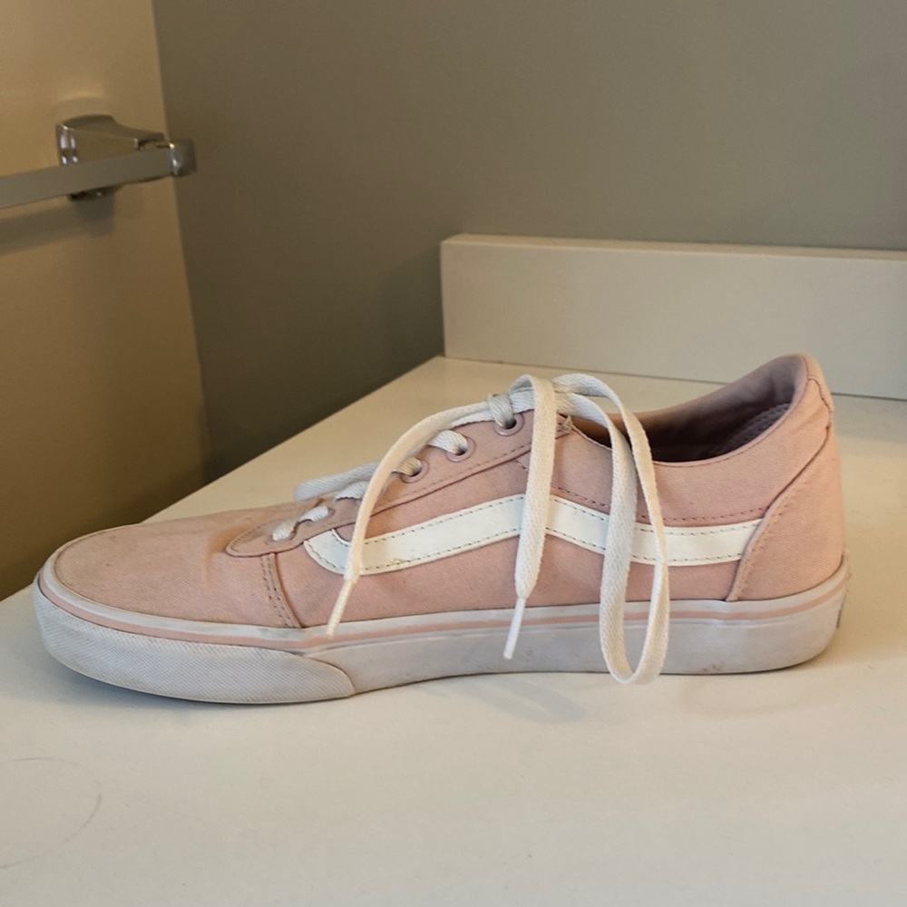 Pink Low Top Vans